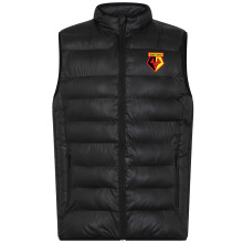 Watford FC Official Football Gift Mens Padded Body Warmer Jacket Gilet XXL