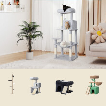 (Condo Tree) Skylos Cat Tree Activity Center Scratching Post