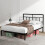 (4FT Small Double) Levede Heavy Duty Metal Platform Bed Dbl/SD 1