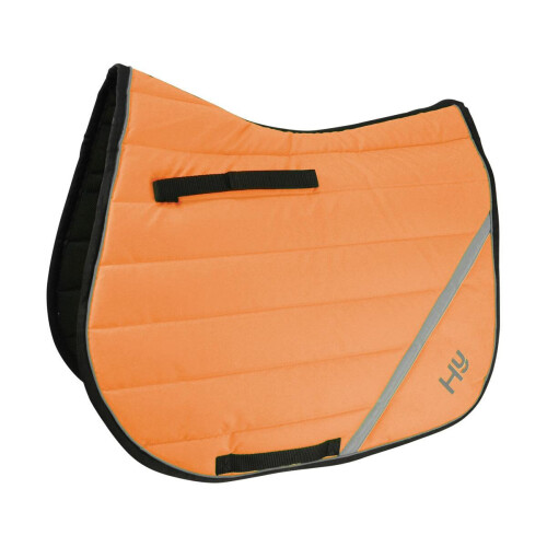 (Cob/Full, Orange) Hy Reflector Horse Saddlepad