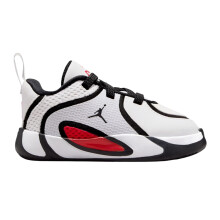 (5 UK Child, White/Red/Black) Nike Childrens/Kids Air Jordan Tatum 4 Basketball Shoes