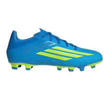 (9 UK, Blue/Yellow) Adidas Mens F50 League Firm Ground Football Boots