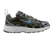(10 UK Child, Triple Black) Nike Childrens/Kids P-6000 Mesh Low Cut Shoes