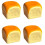 Hawaiian Roll Squishy Toys 4 Pack, Slow Rising 1