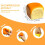 Hawaiian Roll Squishy Toys 4 Pack, Slow Rising 2