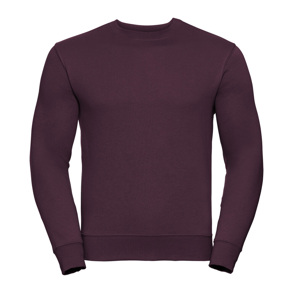 Russell (3Xl, Burgundy) Mens Set-In Sweatshirt