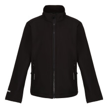 (11-12 Years, Black) Regatta Professional Childrens/Kids 2 Layer Soft Shell Jacket