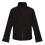 (11-12 Years, Black) Regatta Professional Childrens/Kids 2 Layer Soft Shell Jacket 1