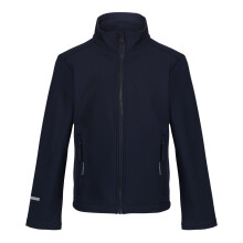 (32In, Navy) Regatta Professional Childrens/Kids 2 Layer Soft Shell Jacket
