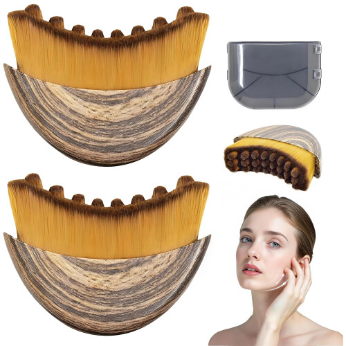 Lymphatic Contour Face Brush 2PCS