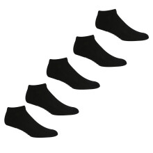 (6 UK-8 UK, Black) Regatta Unisex Adult Trainer Socks (Pack of 5)