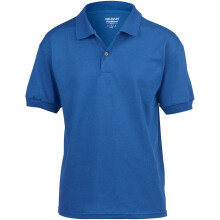 (M, Royal) Gildan DryBlend Childrens Unisex Jersey Polo Shirt (Pack Of 2)