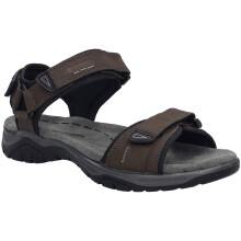 (9 UK, Brown) Josef Seibel Mens Arlo 01 Leather Sandals