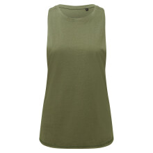 (M, Olive) TriDri Womens/Ladies Organic Tank Top