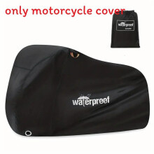 (3XL(265X105X125 cm)) Material Waterproof Oxford Motorbike Cover With Lock Hole For Electric Motorcycles And Gas