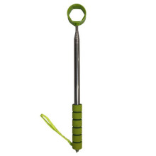 (Green)Recogedor telescópico de pelotas de golf para campo de práctica de golf al aire libre