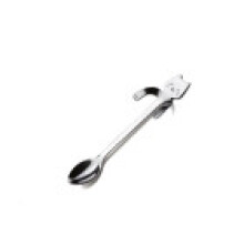 (Sliver) Creative Stainless Coffee Spoon Stirring Small Personality Cat Hanging Dessert