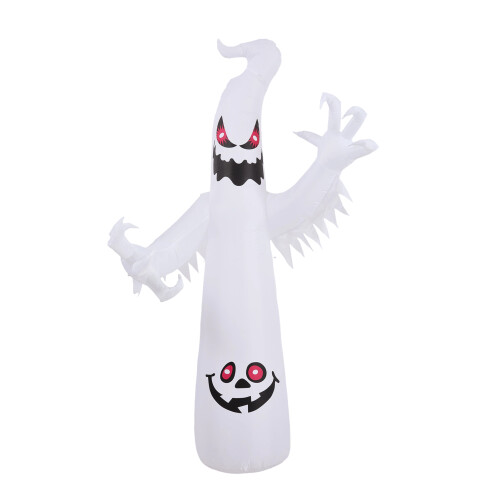 Living And Home 7 FT Halloween Inflatable Ghost with LED Lights 2