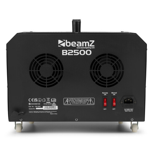 BeamZ B2500 Professional Bubble Machine - DJ Disco Wedding Party Essential 2