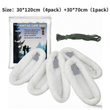 Game Hunting Meat Bags 5 Pack Rolled Heavy Duty Quarter Reusable Breathable Meat Game Bags
