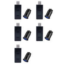 5X Saída GPS Alimentada Por USB, Conectar e Usar, com Carregador de Carro, Acessório Adaptador de 12-24 V