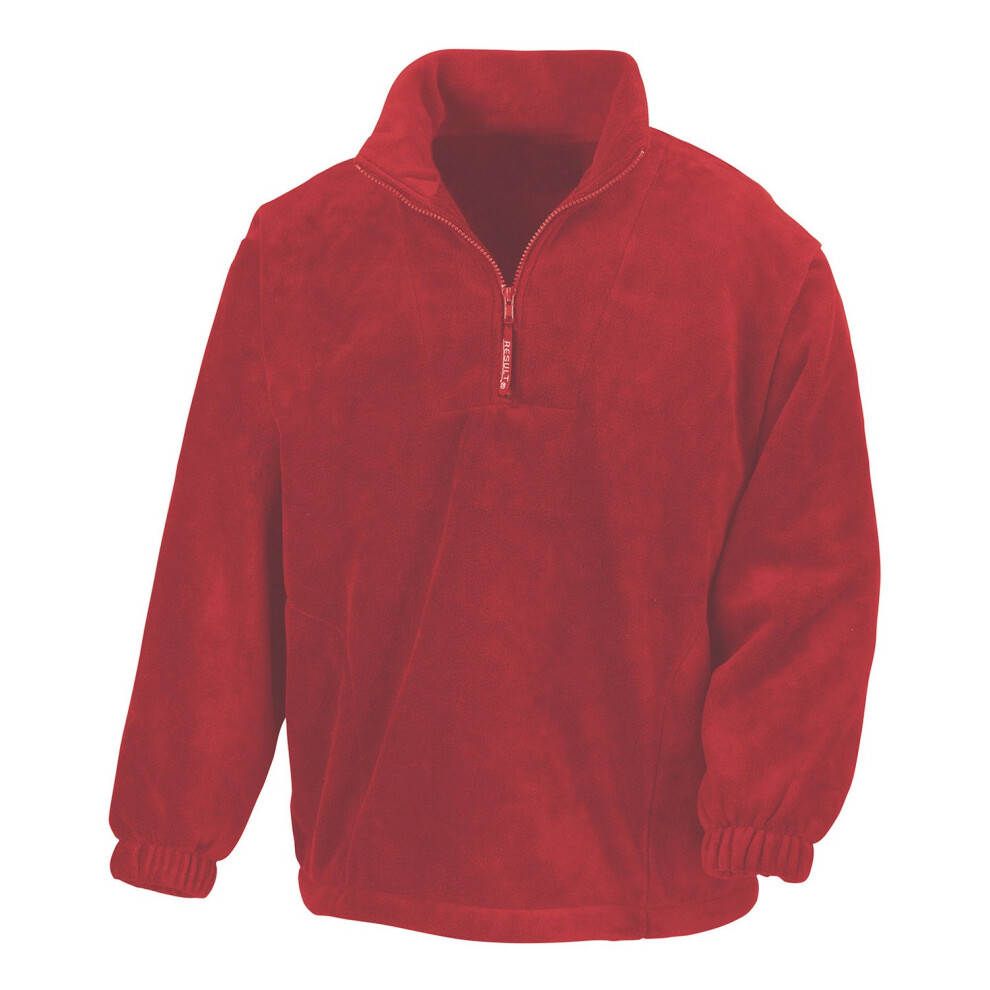 Result (S, Red) Unisex Adult Polartherm Fleece Top