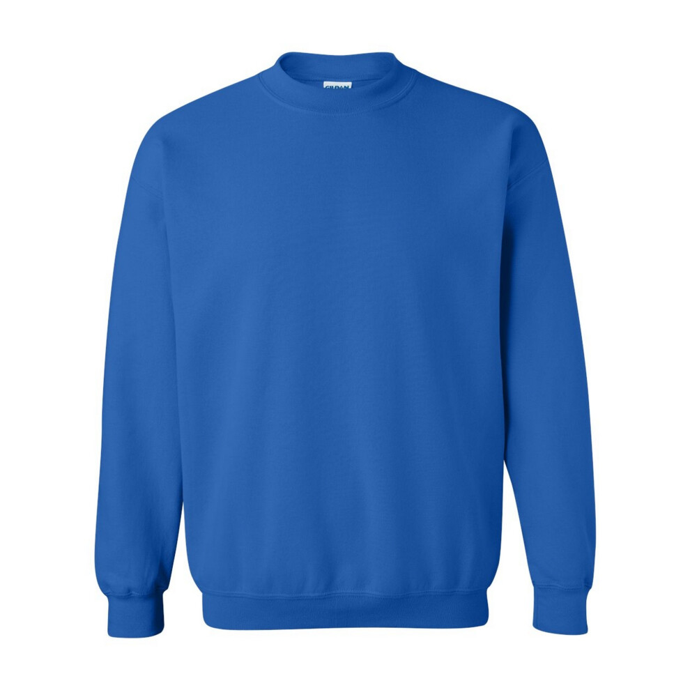 Gildan (L, Royal) Heavy Blend Unisex Adult Crewneck Sweatshirt