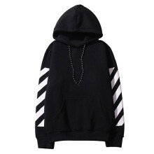 (Black, Tag M=US XS) Hooded Long Women Sleeve Printed Fleece Sweatershirt Blouse Pocket With Tops