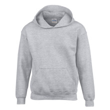 (12-13 Years, Sports Grey) Gildan Childrens/Kids Heavy Blend Hoodie