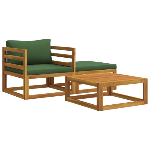 VidaXL vidaXL 3 stk. Modulares Sofaset mit Kissen