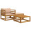 VidaXL vidaXL 3 stk. Modulares Sofa-Set mit Kissen 1