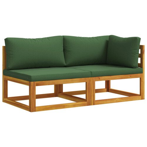 VidaXL vidaXL 2 stk. Modulares Sofa-Set mit Kissen