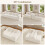 Modular Sectional Large Chenille Sofa Beige 7