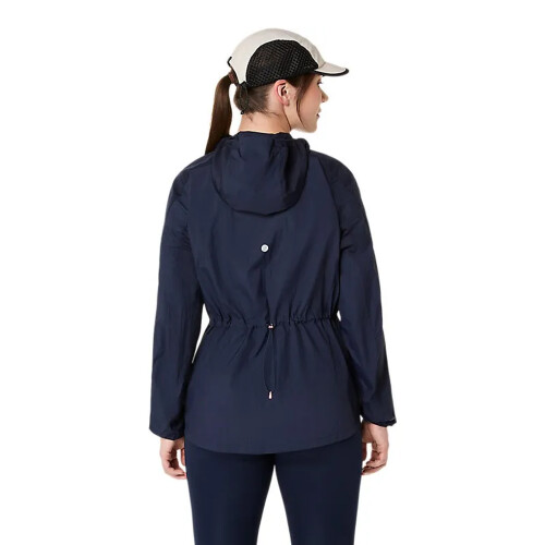 Asics (12 UK, Midnight) Asics Womens/Ladies Packable Running Jacket 1