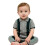 Pretty Green Baby Striped Short-Sleeved Romper 5