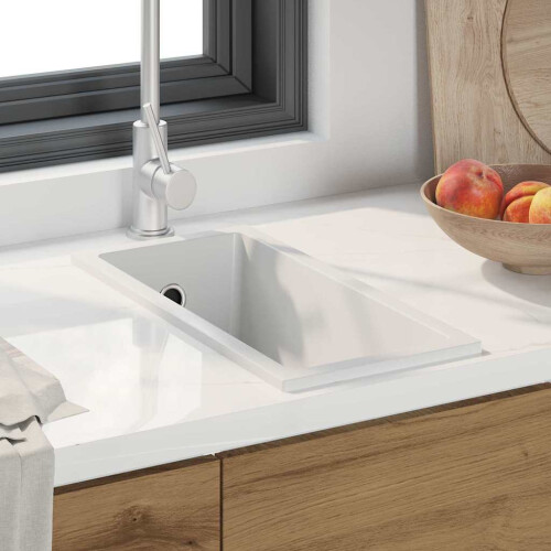 VidaXL vidaXL Kitchen Sink White 21 x 44 x 14 cm Granite