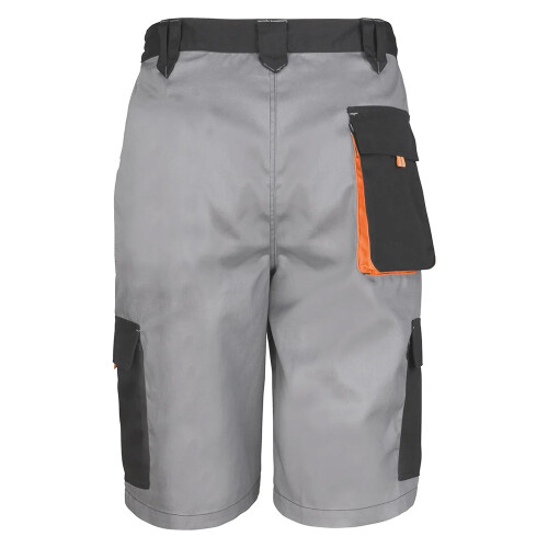 Result (M, Black/Grey/Orange) Result Mens Work-Guard Lite Shorts 2