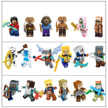 18PCS My World Series Building Block Toy Figure Fit Lego
