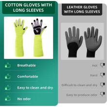Gardening Glove, Gloves for Gardening, Farming, Cleaning, Stab-Proof, Anti-Slip, Wear-Resistant, Comfort, Breathable