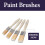 Hamilton Hamilton Fine Tip Emulsion Gloss Paint Brushes 4 Pack 9
