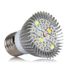 (E14)Lampe de culture Full Spectrum 28leds Grow Light Uv E27 Gu10 E14 plante hydroponique