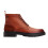 (12 UK, Tan) Base London Mens Dettori Grain Leather Work Boots 3