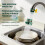 Stone Faucet Filter 360 Degrees Rotatable Retractable Anti Splash Tap Extender 9