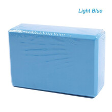 (LightBlue)Yoga Block Pilates Schaum Schaum Ziegel Fitness Übung Stretch Stretch Gesundheit