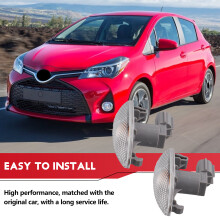 2 Szt. Boczny Kierunkowskaz Błotnik Lekka Lampa Boczna 81730-02090 dla Yaris RAV4 Auris