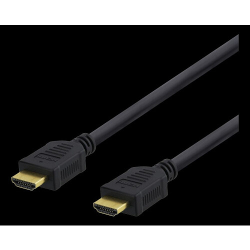 DELTACO High-Speed HDMI kabel, 7m, Ethernet, 4K UHD, sort