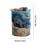 Quilted Foldable Fabric Storage Baskets with Handles, Portable Clothes Organizer for Laundry Room 4