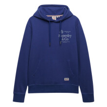 (XL, Summit Blue) Superdry Mens 1954 Company Relaxed Hoodie