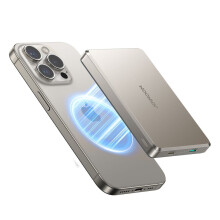 Joyroom Ultratenká magnetická powerbanka 10000mAh, 20W - titánová