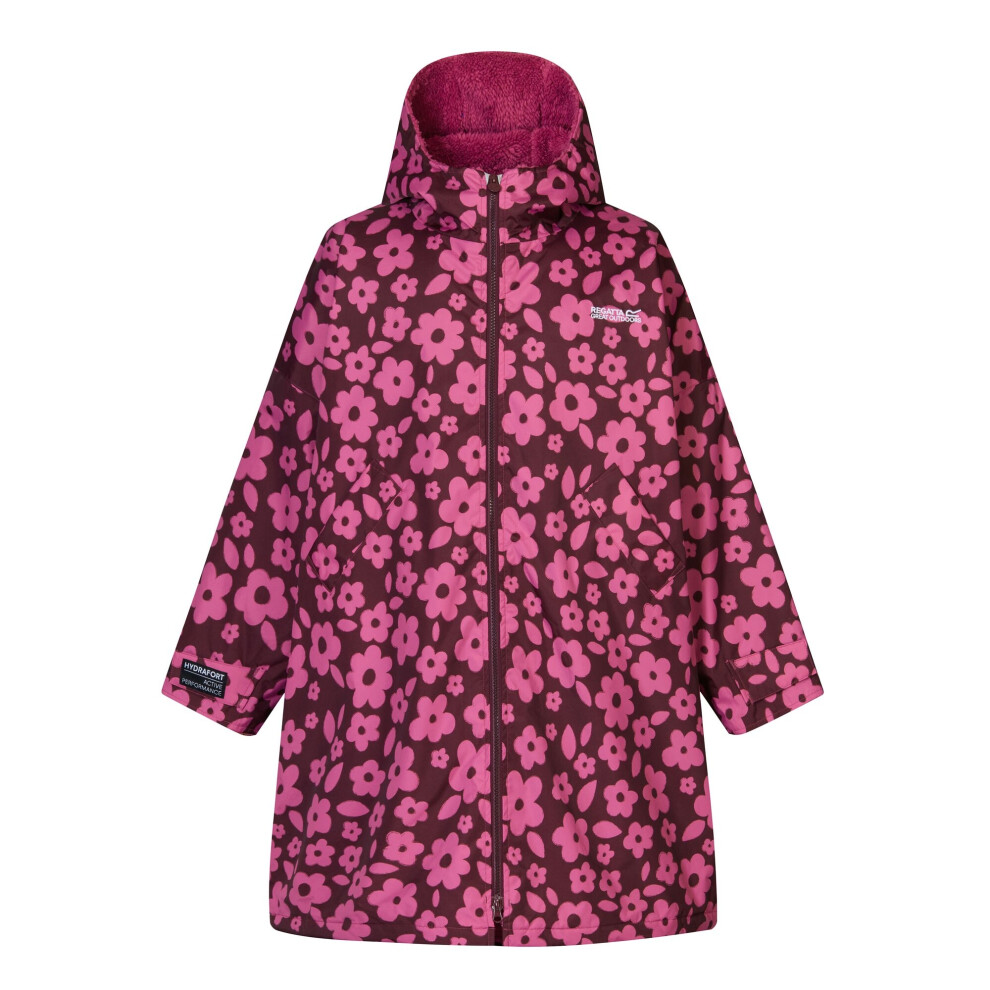 Regatta Kids Changing Robe Oversized Weatherproof Hydrafort 5000 Windproof Zip U - Image 5